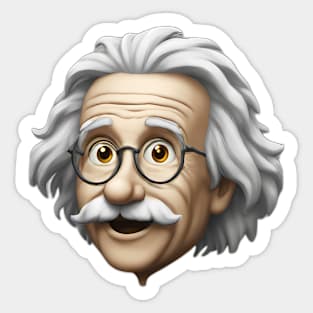 einstein Sticker